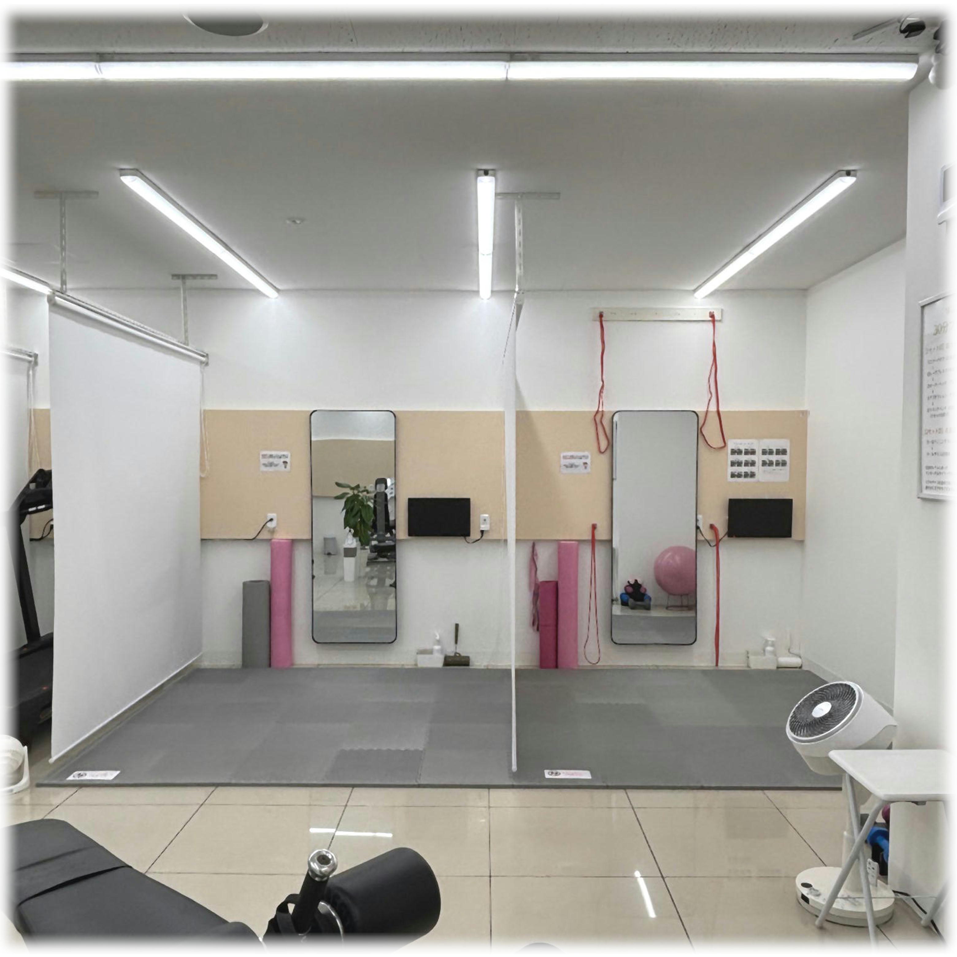 ストレッチブースでリカバリー&ケア