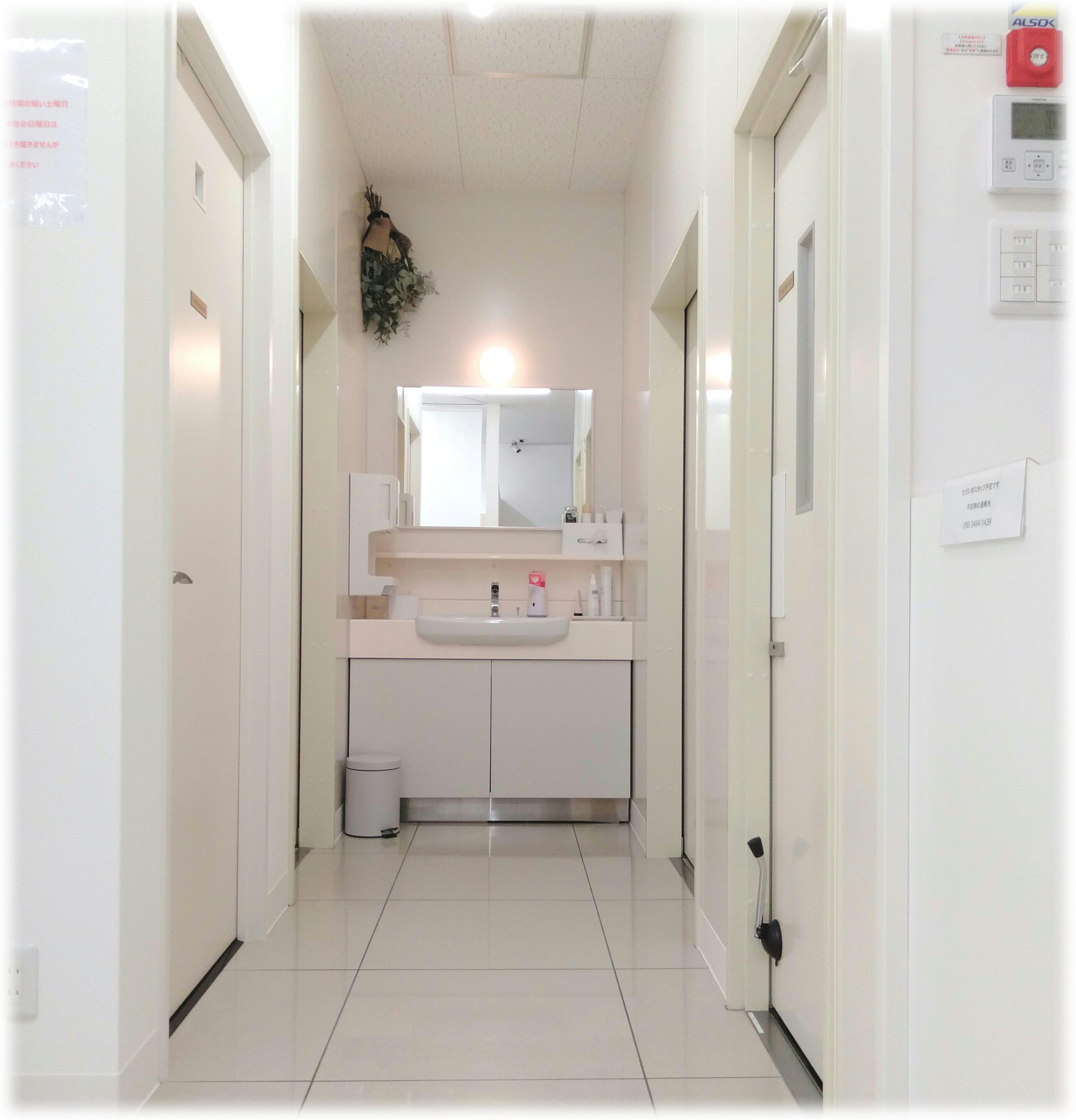 女性専用フィットネスジム『walk fit』の更衣室・パウダースペースのご紹介